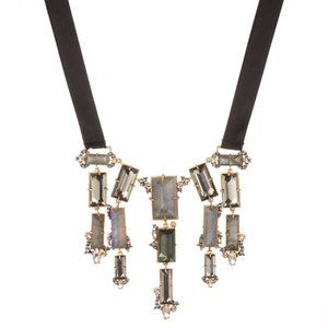 Custom Baguette Fringe Necklace